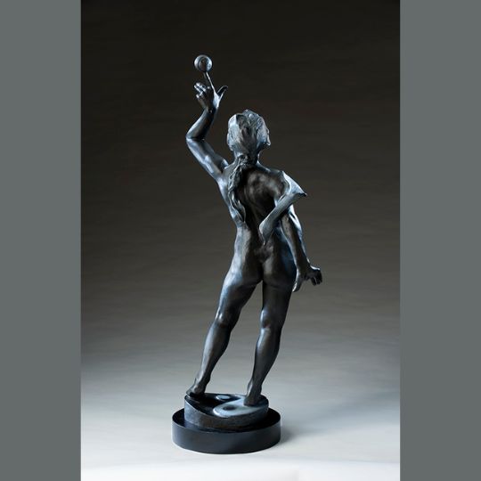 MB-S041 Tao Bronze Sculpture $5200 at Hunter Wolff Gallery